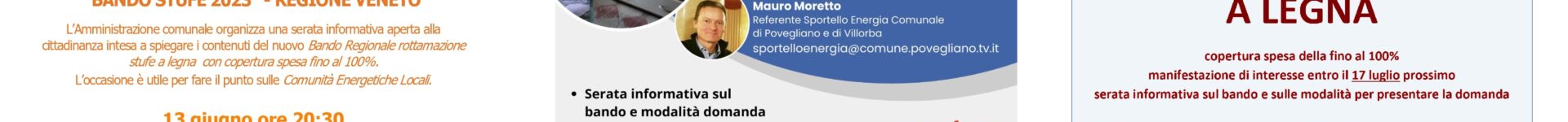 BANDO STUFE 2023 DELLA REGIONE VENETO: GRANDE OPPORTUNITA’ PER MIGLIORARE L’ARIA CHE RESPIRIAMO E … STARE PIU’ AL CALDO. QUATTRO INCONTRI INFORMATIVI!